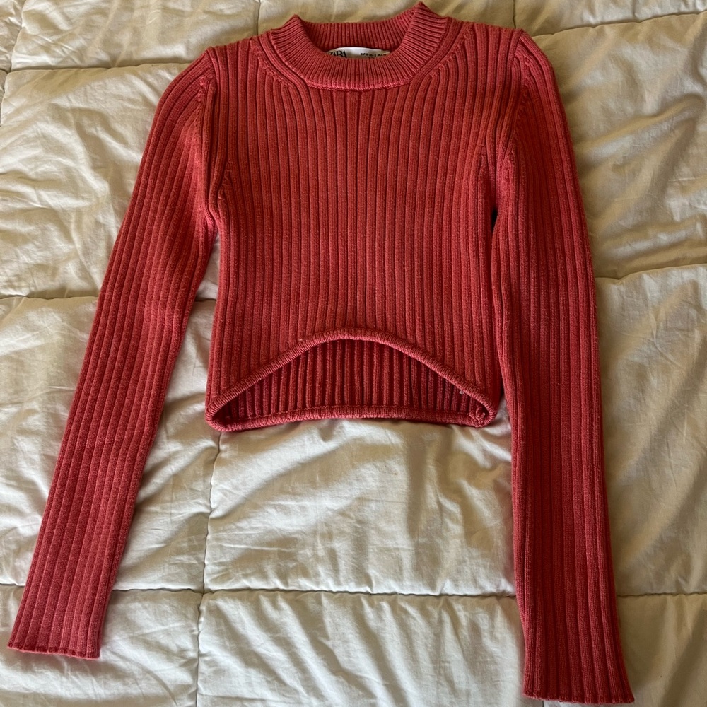 Zara Hot Pink Crop